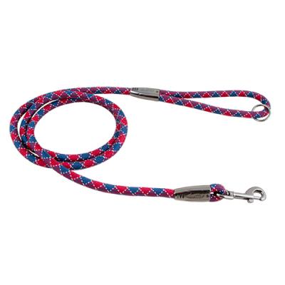 Hurtta Cane Guinzaglio Casual ROPE Rosso Sottobosco/Blu Fiume