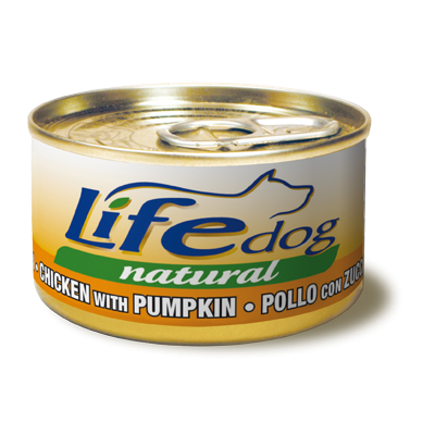 Life Natural Cane LATTINA Adulto Pollo & Zucca 90Gr