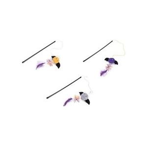Beeztees Gioco Gatto Halloween Canna con Pipistrello