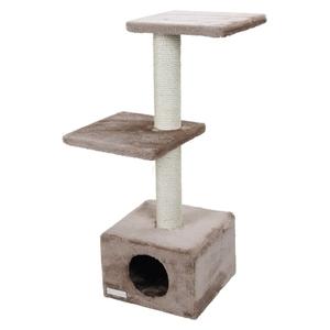 Kerbl Gatto Tiragraffi Venus Sweet 30x30x85cm Beige/Grigio