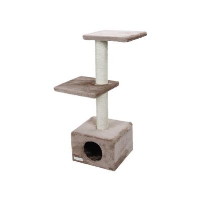 Kerbl Gatto Tiragraffi Venus Sweet 30x30x85cm Beige/Grigio