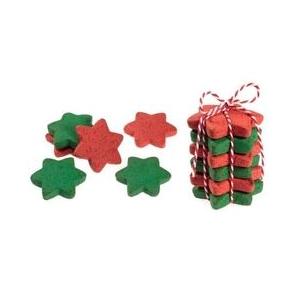 La Dolce Vita Xmas Cane Snack Biscotti Stella Di Natale Bicolore Cf. (6 Pz) 150 Gr