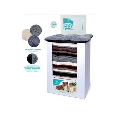 Leo Pet Cuscino Bomber Con Pelliccia 60x85 Cm (fantasie assortite)