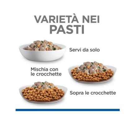 Hill's Canine Adult Small & Mini Multipack Pollo & Manzo Spezzatino cf. (12x80) gr