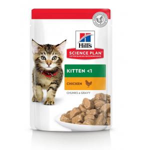 Hill's Feline Kitten Pollo Pouches 85 Gr