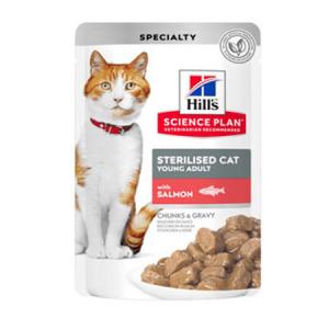 Hill's Feline Young Adult Sterilized Salmone Busta 85 g