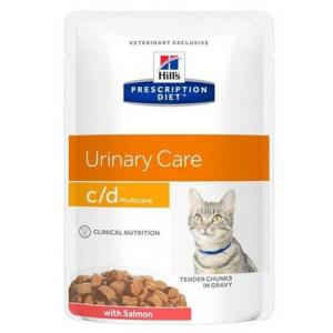 Hill's PD Feline C/D Multicare Salmone Busta 85 gr