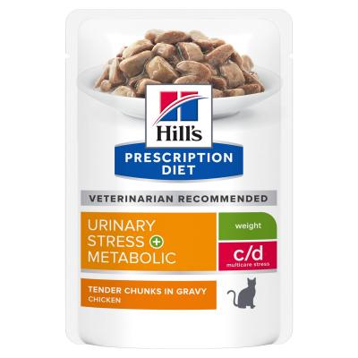 Hill's PD Feline C/D Urinary Stress+Metabolic 85 gr