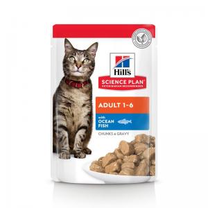 Hill's Gatto Adulto Pesce Oceanico Busta 85 Gr