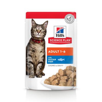 Hill's Gatto Adulto Pesce Oceanico Busta 85 Gr