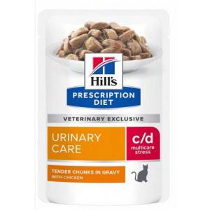 Hill's  Gatto Prescription Diet C/D Stress Pollo Busta 85 gr