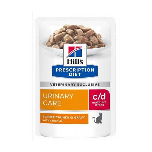 Hill's  Gatto Prescription Diet C/D Stress Pollo Busta 85 gr