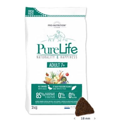 Flatazor Pure Life Cane Adulto 7+ Anatra & Pesce 12 Kg