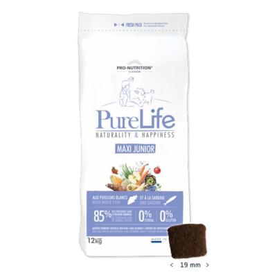 Flatazor Pure Life Cane Maxi Junior Pesce & Salmone 12 Kg