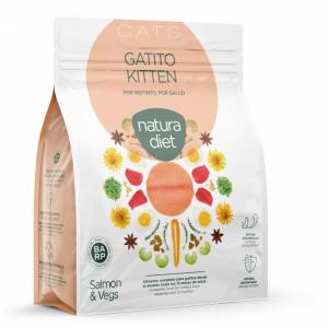 Natura Diet Gatto Kitten Salmone & Verdure