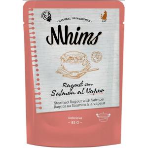 Mhims Gatto Ragù Adulto Salmone Al Vapore Busta 85 Gr