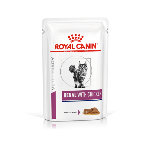 Royal Canin Gatto Renal Pollo Busta (12 x 85 Gr)
