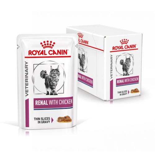 Royal Canin Gatto Renal Pollo Busta (12 x 85 Gr)