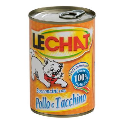 LeChat Gatto Bocconcini Di Pollo & Tacchino