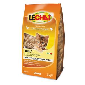 LeChat Gatto Premium Croccantini Con Pollo & Tacchino