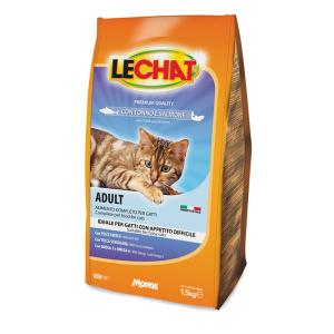 LeChat Gatto Premium Croccantini Con Tonno & Salmone