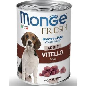 Monge Cane Fresh Lattina Adulto Vitello 400 Gr