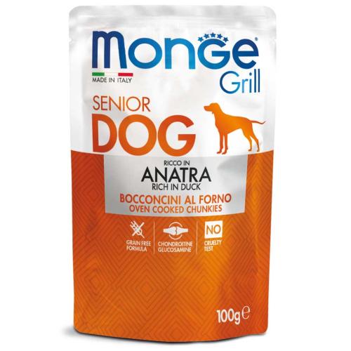 Monge Cane Grill Busta Senior Anatra 100 Gr