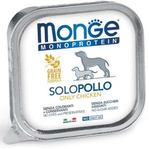 Monge Cane Monoprotein Adulto Solo Pollo 150 Gr