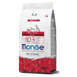 Monge Cane Natural Superpremium Adulto Mini Pollo