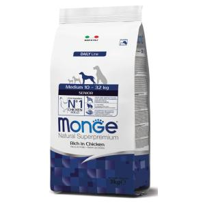 Monge Cane Natural Superpremium Senior Medium Pollo