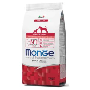 Monge Cane Natural Superpremium Starter Mini Pollo 1,5 Kg