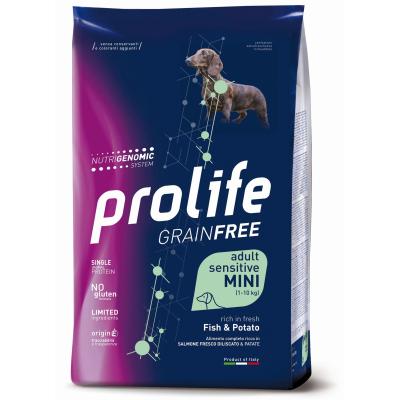 Prolife Cane Grain Free Sensitive Adulto Mini Pesce & Patate