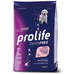Prolife Cane Grain Free Sensitive Puppy Medium & Large Maiale & Patate
