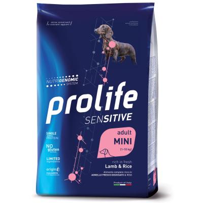Prolife Cane Sensitive Mini Agnello & Riso