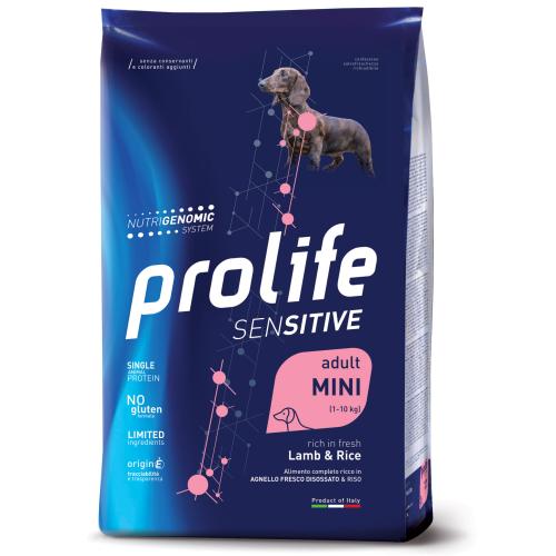 Prolife Cane Sensitive Mini Agnello & Riso