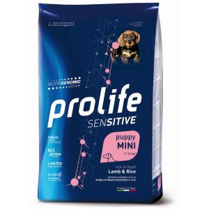 Prolife Cane Sensitive Puppy Mini Agnello & Riso