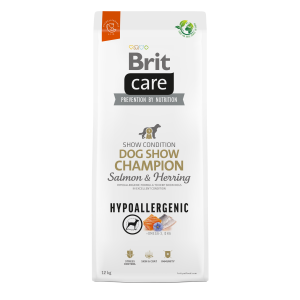 Brit Care Cane Hypoallergenic Dog Show Champion Salmone e aringa