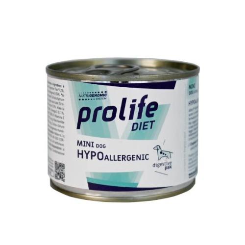 Prolife Cane Diet Hypoallergenic Mini Lattina 200 Gr
