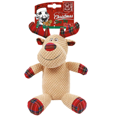 M-Pets Gioco Per Cani Natalizio Peluche "Dasher"