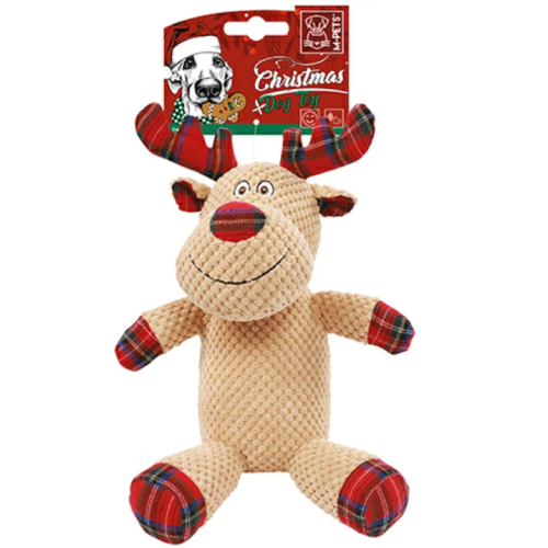 M-Pets Gioco Per Cani Natalizio Peluche "Dasher"