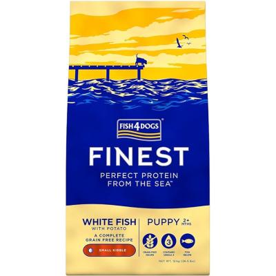 Fish4Dogs Puppy finest white fish small 12kg