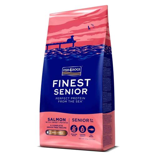 Fish4Dogs cane finest senior salmone 6kg