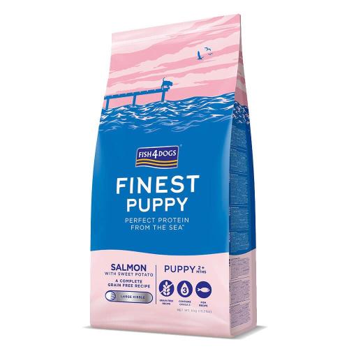 Fish4Dogs Cane Puppy Finest Salmone Large  6 kg