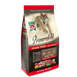 Primordial cane adulto Mini Grain free Cinghiale & Agnello 2kg