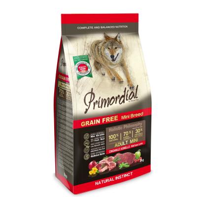 Primordial cane adulto Mini Grain free Cinghiale & Agnello 2kg