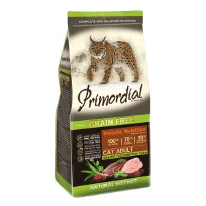 Primordial gatto adulto Grain free Anatra & Tacchino 400gr