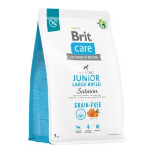 Brit Care Cane Grain Free Junior Large Salmone 3KG