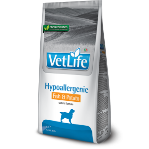 Farmina Cane Vetlife Hypoallergenic Fish& Potato 2kg