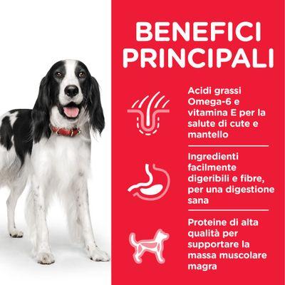 Benefici 
Hill's Science Plan Medium Adult Alimento per Cani con Agnello e Riso