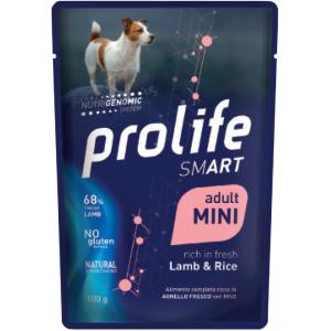 Prolife Cane Smart Adulto Mini Agnello e Riso Busta 100 Gr Prodotto